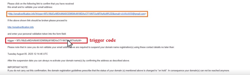 تعلیق دامنه